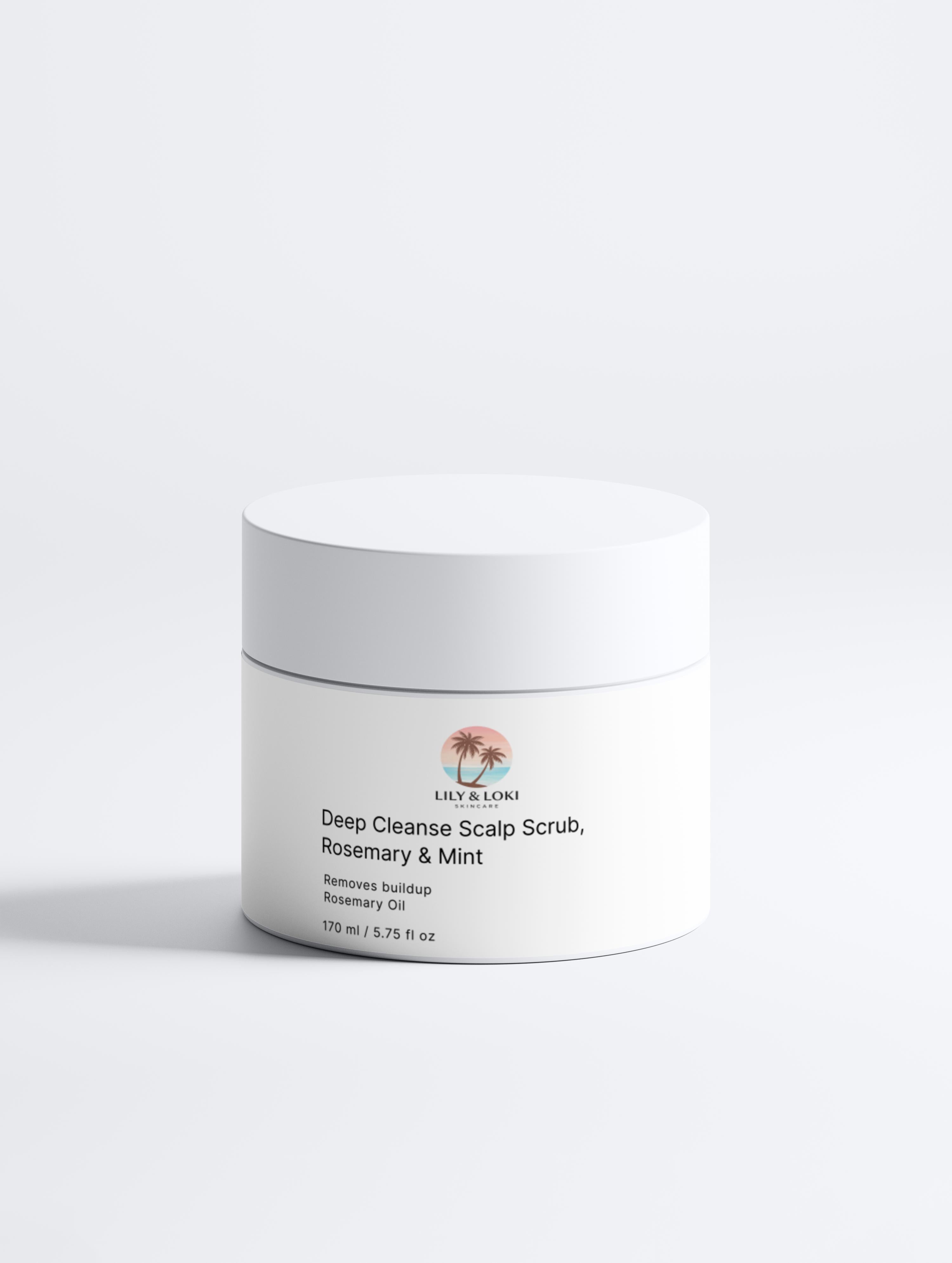 Deep Cleanse Scalp Scrub, Rosemary & Mint