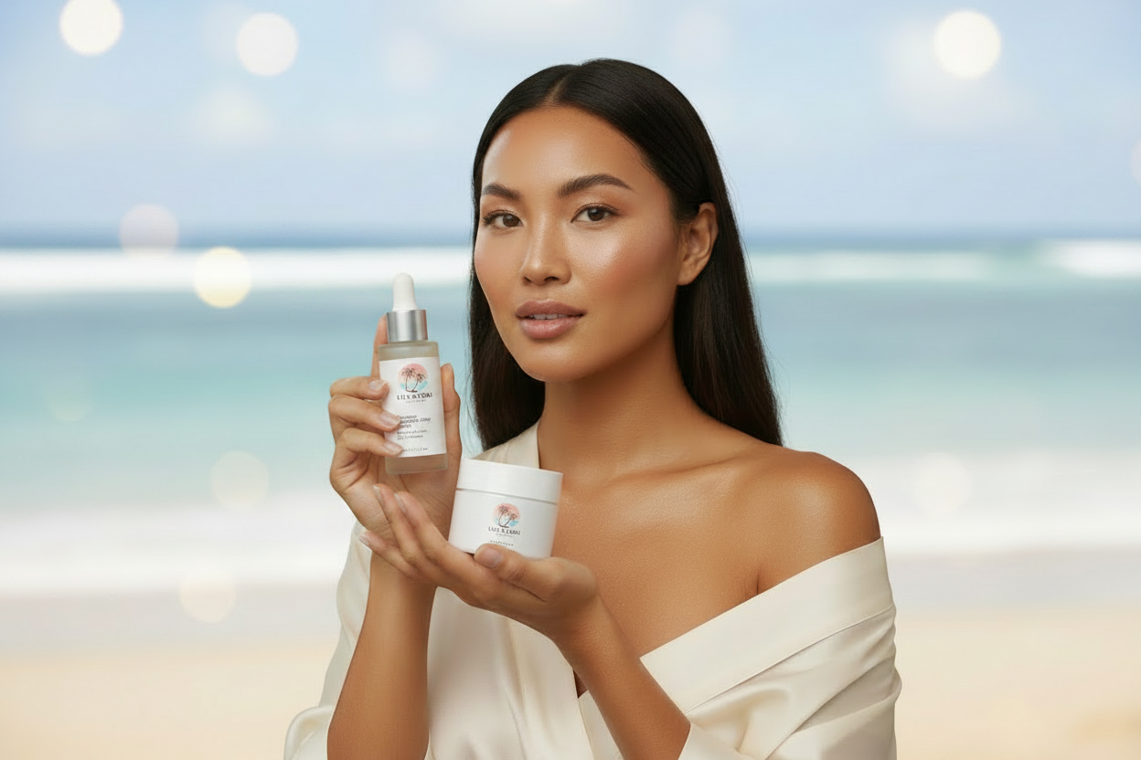 Lily & Loki Products Skincare Campaign